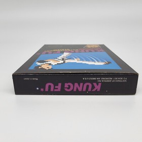 Kung Fu Nintendo NES Black Box 5 Schrauben Hangtab Early Print - Near Mint - USA