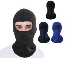1-Hole Knitted Full Face Cover Tactical Lightweight Face Mask UV Protection Men