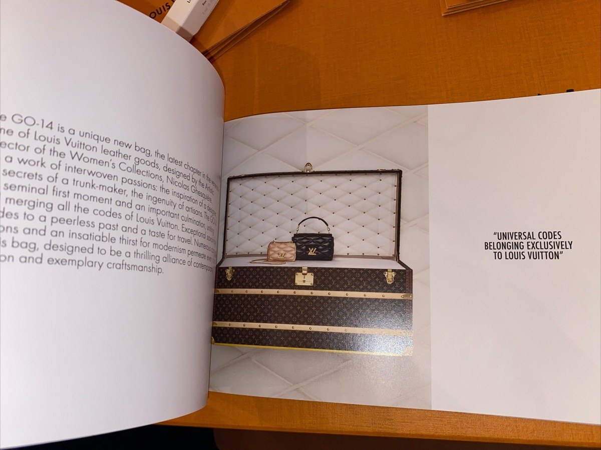 New Louis Vuitton The LV Book Go 14 Catalog brochure 2023 Sales