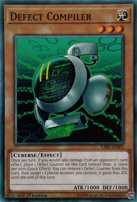 CIBR-EN001 DEFLECT COMPILER COMMON 1ST EDITION YuGiOh CARD | eBay UK CIBR-EN001 DEFLECT COMPILER COMMON 1ST EDITION YuGiOh CARD | eBay UK