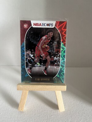NBA Hoops 2020-21 Cam Reddish  Teal Explosion Atlanta Hawks #140
