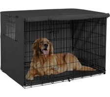 Explore Land 36 inches Dog Crate Cover - Durable Polyester Pet Kennel Cover Univ