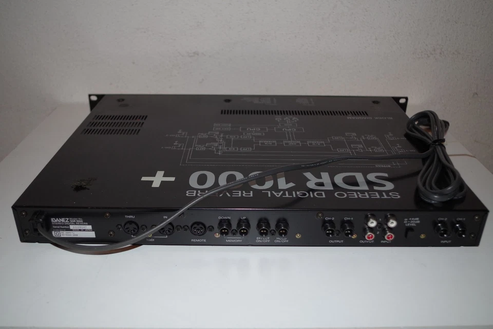 IBANEZ SDR 1000+ (Plus) Vintage Digital True Stereo Reverb - Image 2 of 2