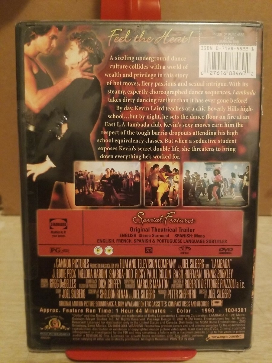 Lambada 1990 (DVD, 2003) J. Eddie Peck~Melora Hardin~Shabba-Doo