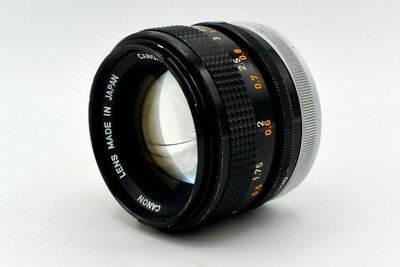 Canon 50mm f/1.4 SSC S.S.C. Manual Focus FD-Mount Prime Lens | eBay