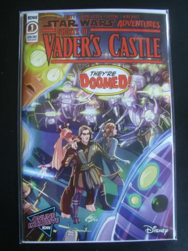 Star Wars Adventures Ghosts of Vader's Castle #1 Variant NYCC 2021 IDW Exclusive