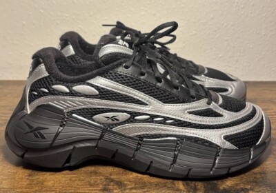 Reebok Danielle Guizio x Zig Kinetica 2.5 Edge 'Black Silver Size 9.5