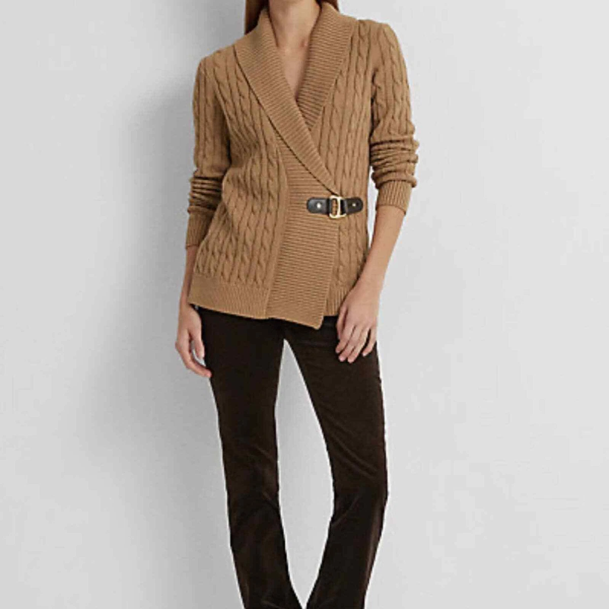 Buckle top front cardigan