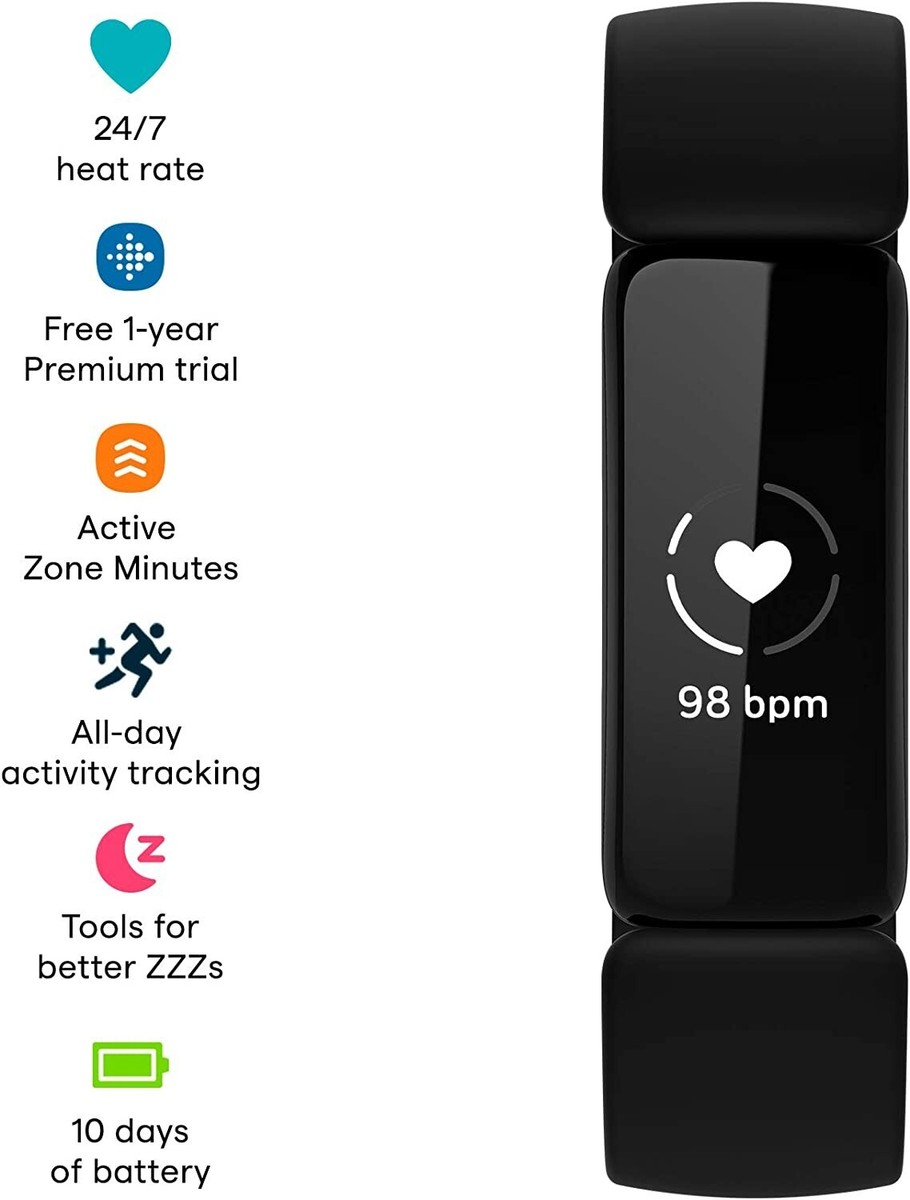★お値下げ　Fitbit Inspire 2トライウォッチ Fitbit Inspire 2 Health & Fitness Tracker with a Free (1-Year