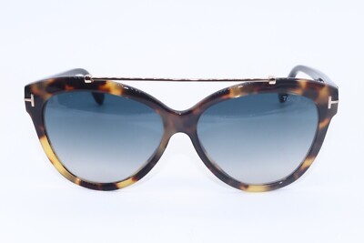 New Authentic Tortoise Shell Sunglasses with Gradient Lenses TF518 56W s-l500.jpg main image 4