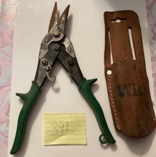 Wiss MetalMaster Right Compound Action Snips W/Case Made In USA see pics