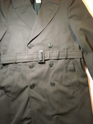 LKNW US Army AG-44 Trench Coat 36R Green Belted Overcoat LKNW US Army AG-44 Trench Coat 36R Green Belted Overcoat