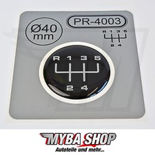 1X Silicone Shift Lever Sticker For Gear Knob 3D Sticker | ∅=40Mm | PR-4003