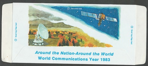 US. UC56. 30c. Año Mundial de las Comunicaciones. Artmaster FDC. MNH. 1983 - Imagen 2 de 2