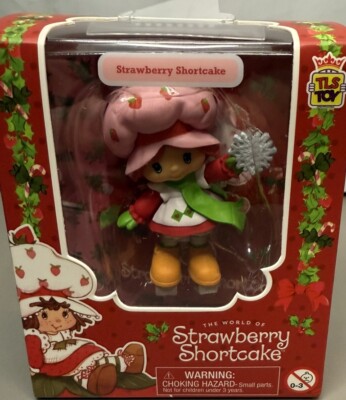 TLS Strawberry Shortcake Holiday Series Cheebee Mini Figure HTF! NEW!