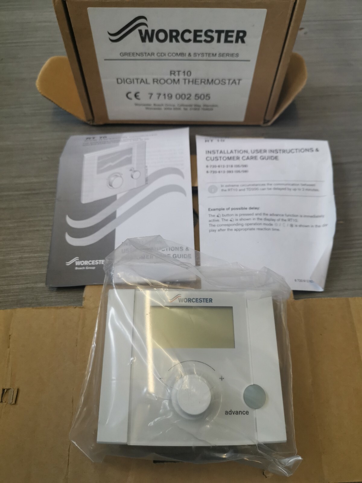 Worcester RT10 Digital Room Thermostat 7719002505 | eBay