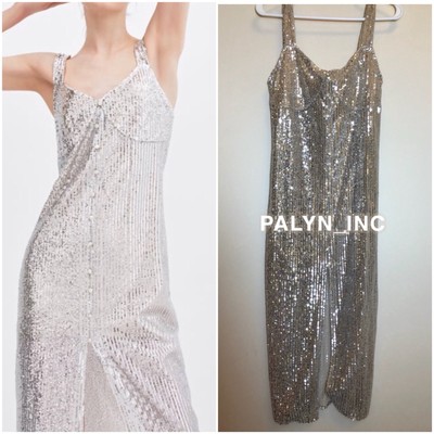 zara silver clothing