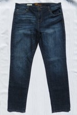 KUT from the Kloth US sz M 12 Dark Blue Soft Stretch Denim KATY BOYFRIEND Jeans