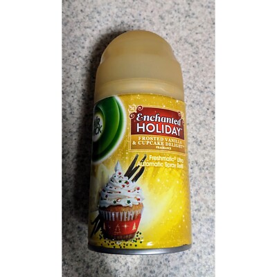AirWick Freshmatic Spray Refill FROSTED VANILLA & CUPCAKE DELIGHT 6.17 oz