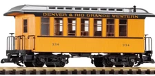PIKO G ~ New 2025 ~ Denver & Rio Grande Western D&RGW ~ Wood Coach #284 ~ 38600