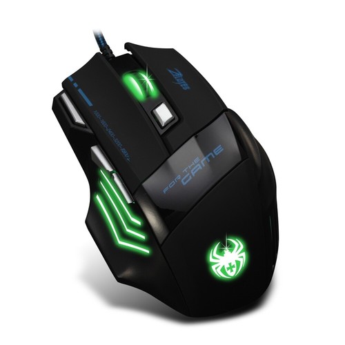USB Gaming 7200 DPI Backlight 7 Button Multi Color B9P2 - Picture 7 of 12