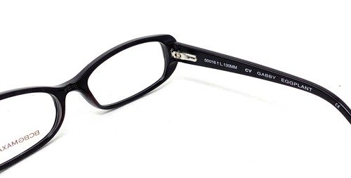 BCBG MAXAZRIA Women's Eyeglasses Frames Gabby Eggplant Purple 50mm - Picture 4 of 4