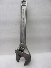 Nice Pre-Owned J.H. Williams & Co. Crescent Wrench 10-Inch Superjustable