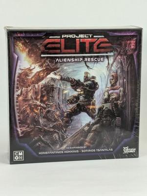 Project Elite Alienship Rescue Expansion 2020 CMON Artipia Games  New Sealed