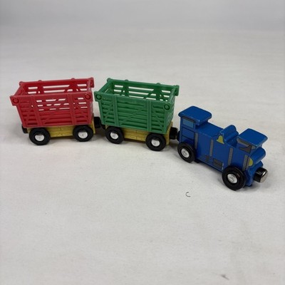 Melissa & Doug Bauernhof Tier Zug Holz passt Brio Thomas Ikea Elc usw.