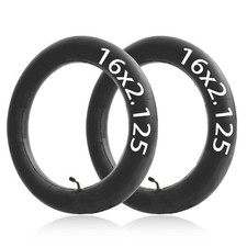 2 Pack 16x2.125 Bike Inner Tubes Fits 16x1.75 16x1.95 Bicycle Tires