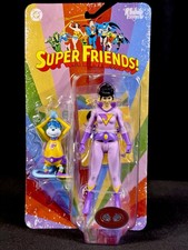 McFarlane Super Friends JAYNA & GLEEK Red Platinum Edition Figure DC Retro MOC