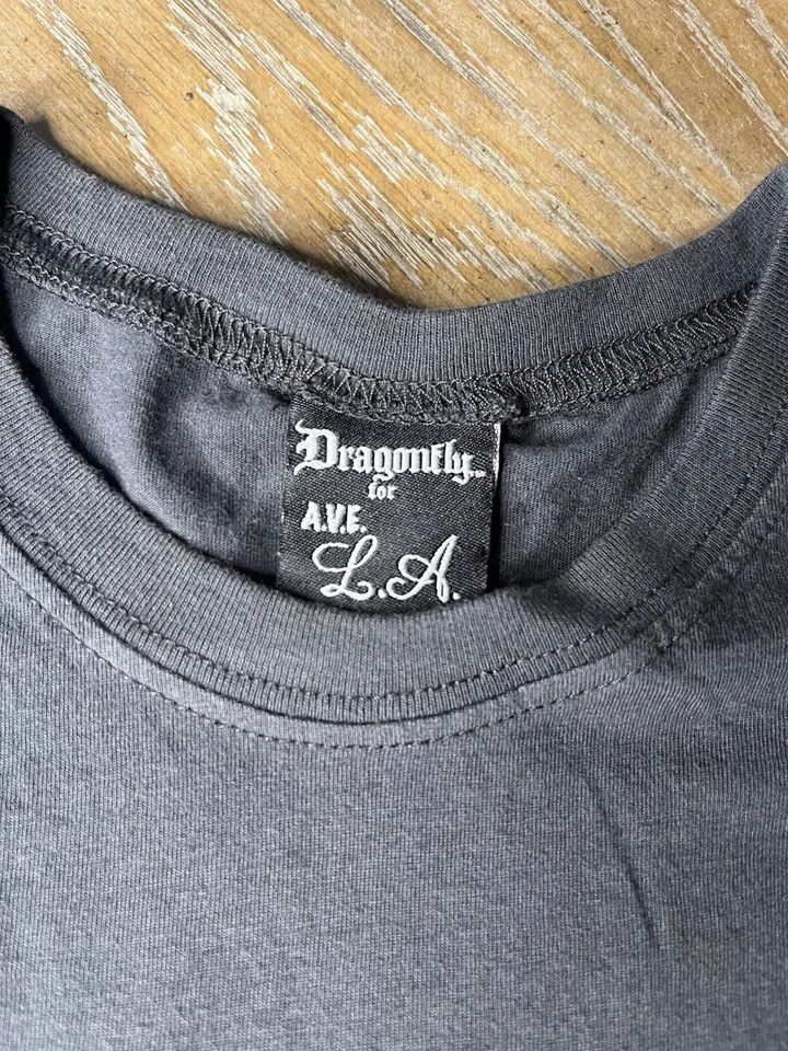 Camiseta Bebé DragonFly Algodón Llega a Harlem Blaxploitation Años 90 De Colección S Sin Stock Foto 3 de 4