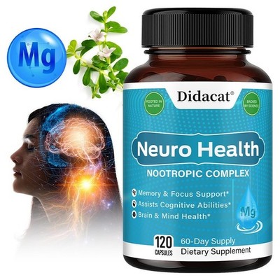 Brain Supplement with Vitamins&Miners,For Clear Thinking,Concentration 30~120Cap