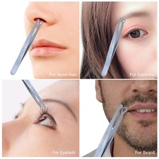 Eyelash Clipper & Scissors Set - Nose Hair Trimming Tweezers