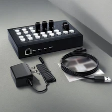   4K Video Switcher 4 HDMI Camera Streaming Live Production Broadcasting Station