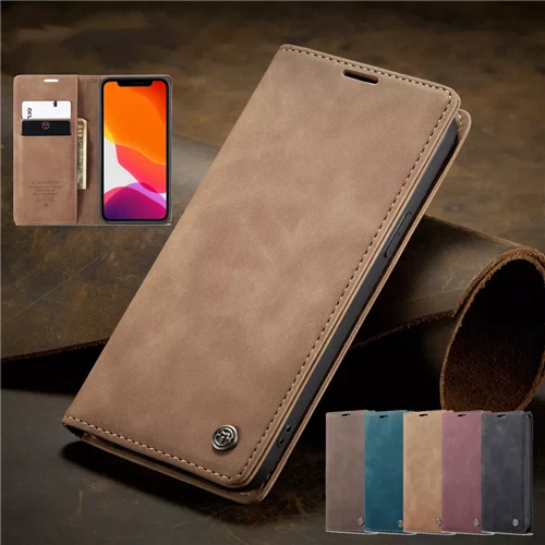For iPhone 17 17Pro 17Max 17Air Premium Leather Wallet Magnetic Flip back case - Image 3 of 4