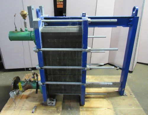 GEA PLATE HEAT EXCHANGER NT100T BYF-300 129 PLATES 17"X35" 125PSI 2012YR