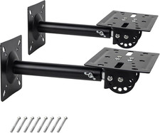 Heavy Duty Speaker Mounts Support up to 80Lb  Speaker Wall, Ceiling, or Shelf M
