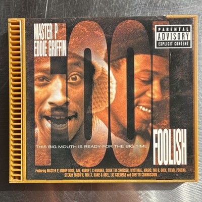 Master P Foolish CD Rap & Hip-Hop Album 1999 No Limit Records Explicit Content