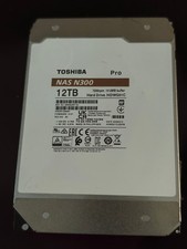 TOSHIBA 12TB NAS N300 HARD DRIVE 3.5 INCH INTERNAL 7200RPM
