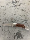 VINTAGE BUCK 500C DUKE Folding Pocket Knife with matching 500 Leather Sheath — photo 3