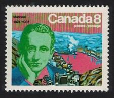 Canada Birth Centenary of Guglielmo Marconi radio pioneer 1974 MNH SG#796 Sc#654