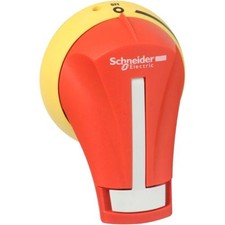 1pk SCHNEIDER ELECTRIC GS2AH120 Pistol Handle, Red/Yellow, Off/On, NEMA1/3R