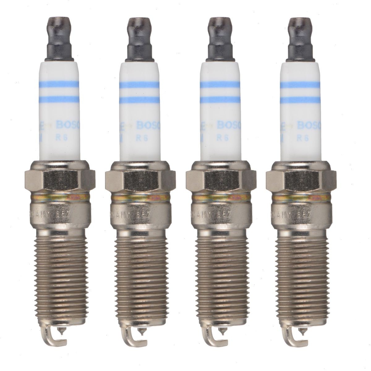 4 pc Bosch Double Iridium Spark Plugs for 2019-2021 Chevrolet Blazer 2.5L L4 fs
