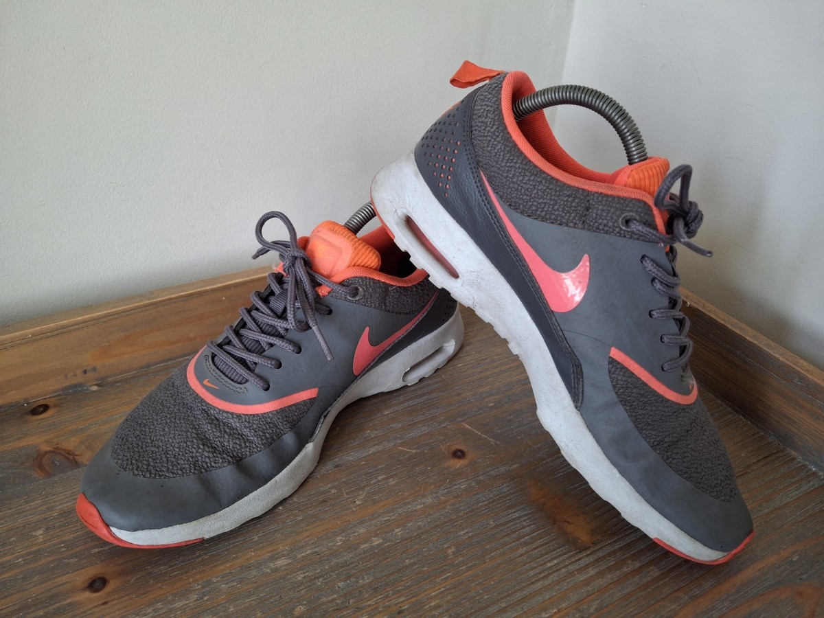 nike air max thea womens grey and pink