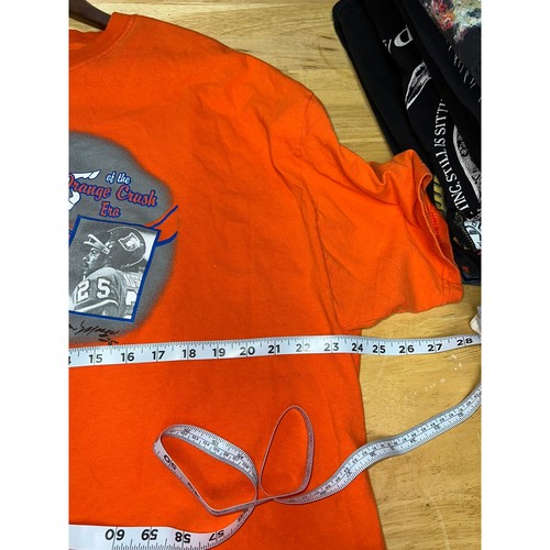 Camicia vintage Denver Broncos arancione Crush Randy Gradishar Haven Moses maglietta 2XL - Foto 8 di 9