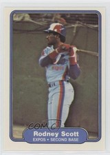 1982 Fleer Rodney Scott #207 14x1