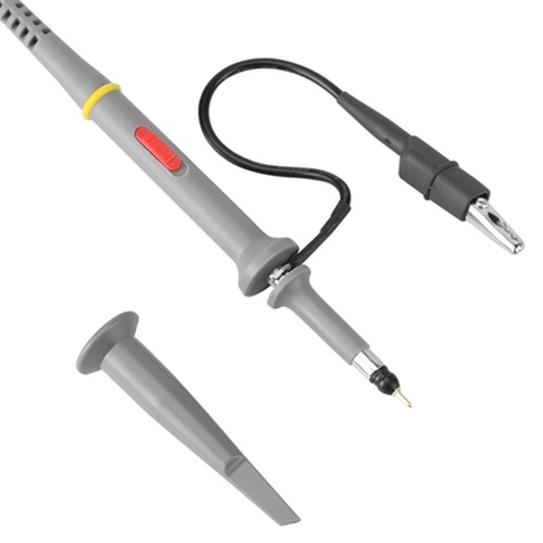 2pcs BNC Sonda Oscilloscopio 100MHz 1X/10X Cavo di Prova - Foto 3 di 8