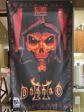 Diablo II 5ft Flag PC 2000 Blizzard Banner Poster 2 RTS
