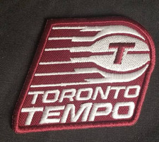 Parche WNBA Toronto Tempo aprox 2,5x2,75" nuevo logotipo de baloncesto del equipo 2026